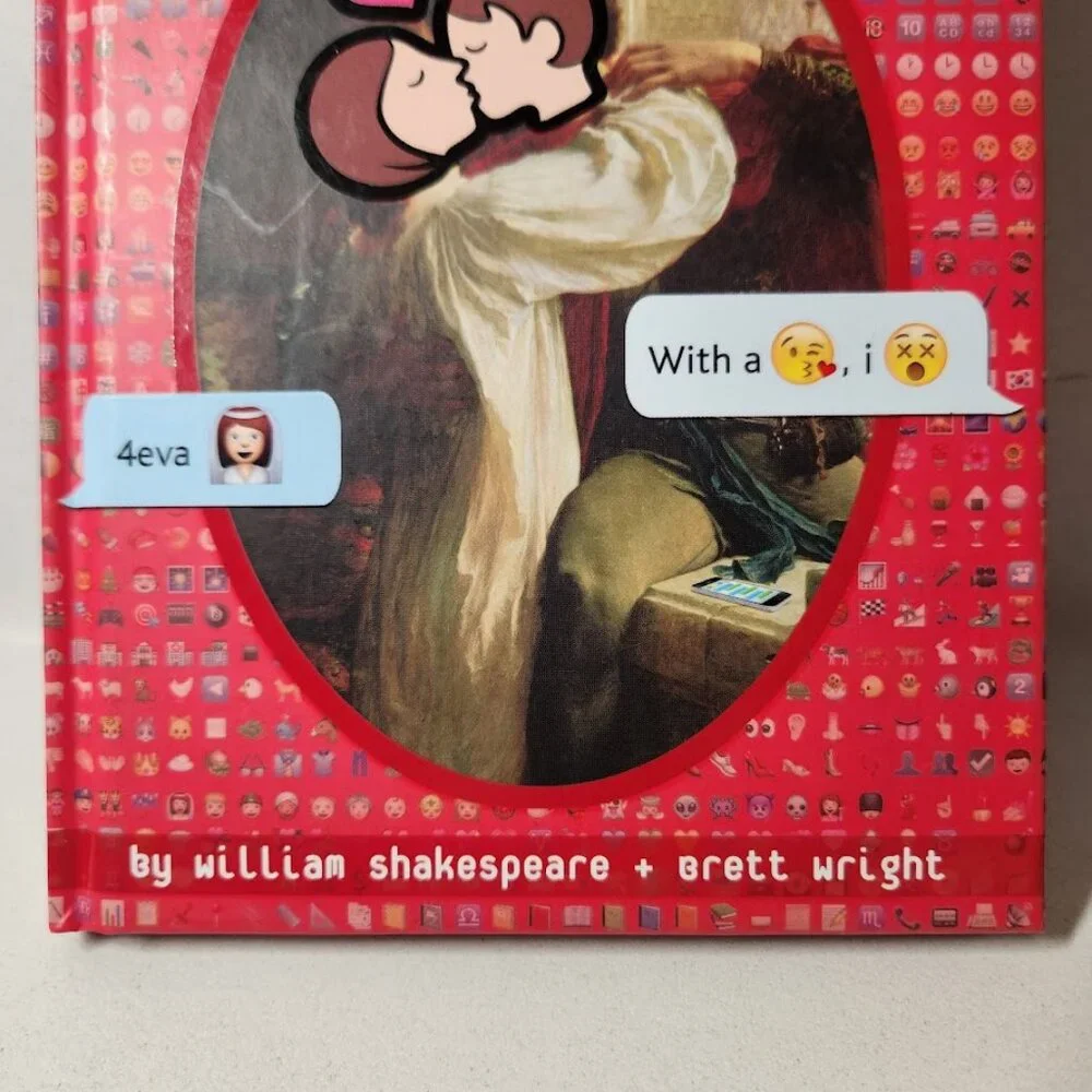NEW YOLO Juliet Romeo and Juliet OMG William Shakespeare Book Brett Wright emoji